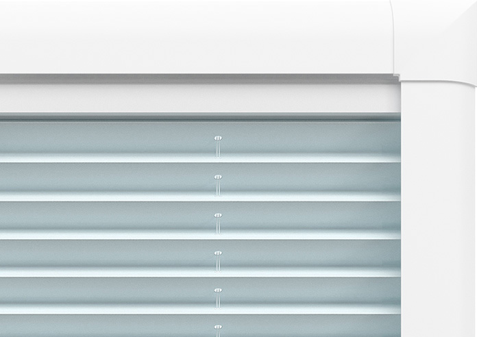 Pleated (Blackout), Pearl White - Perfect Fit Blind - Image 8